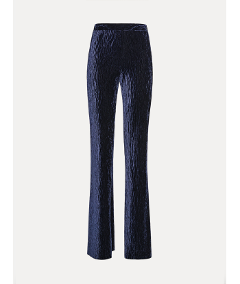 PANTALON FLARE EN VELOURS DE PANNE NIGHT FALL Pour